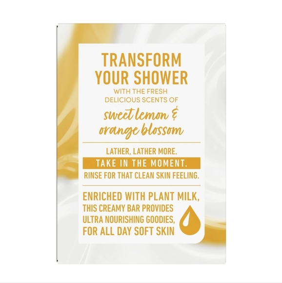 ⭐4/$15 Dove Turmeric Milk & Lemon Drop Plant Milk Cleansing Bar - Picture 6 of 9